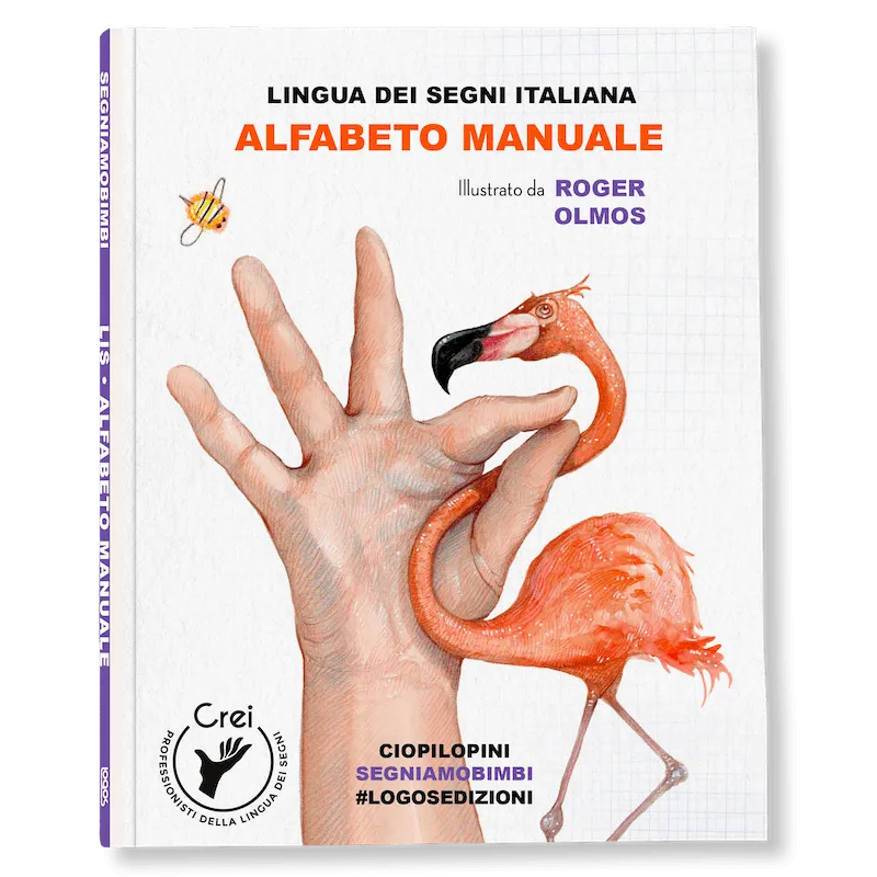SegniAmo Bimbi Alfabeto Manuale libro LIS inclusione