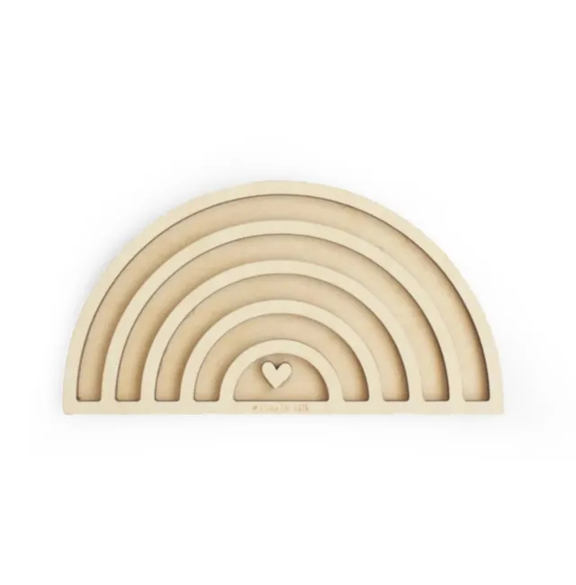 Studio de Rijk Play Tray Rainbow vassoio legno 18 cm