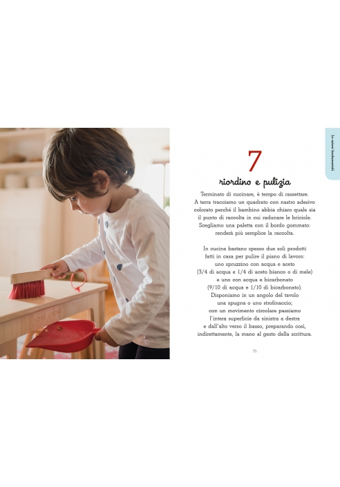 L’Ippocampo 60 attività Montessori in cucina libro 192 pagine