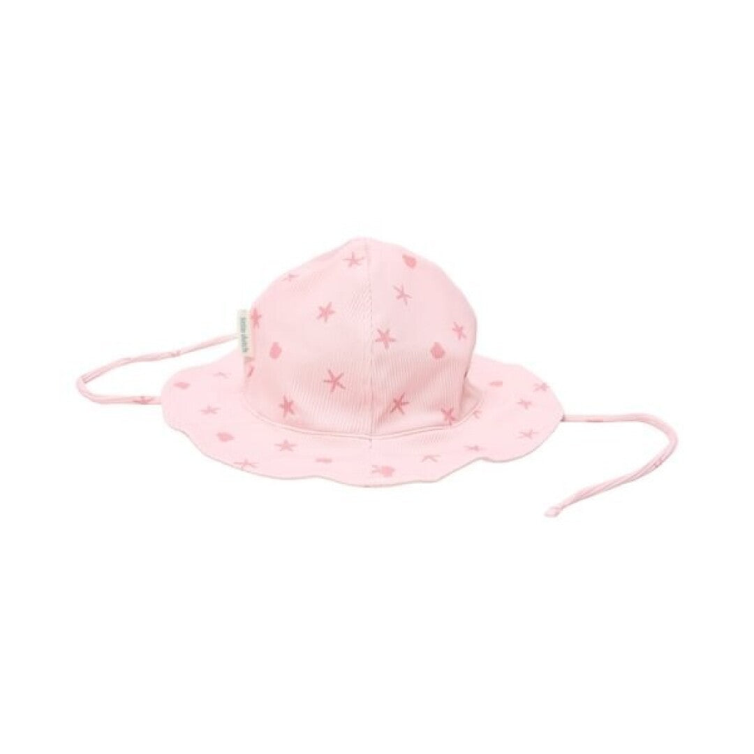 Little Dutch Cappello Sole Bimba Rosa Conchiglie Protezione Nuca