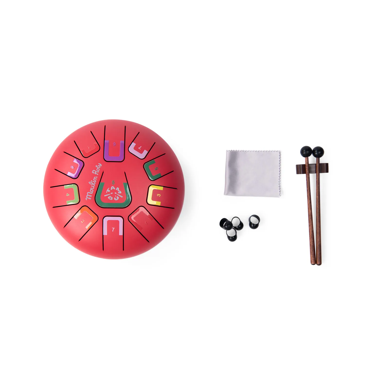 Moulin Roty Les Popipop Tongue Drum Tamburo 11 Note
