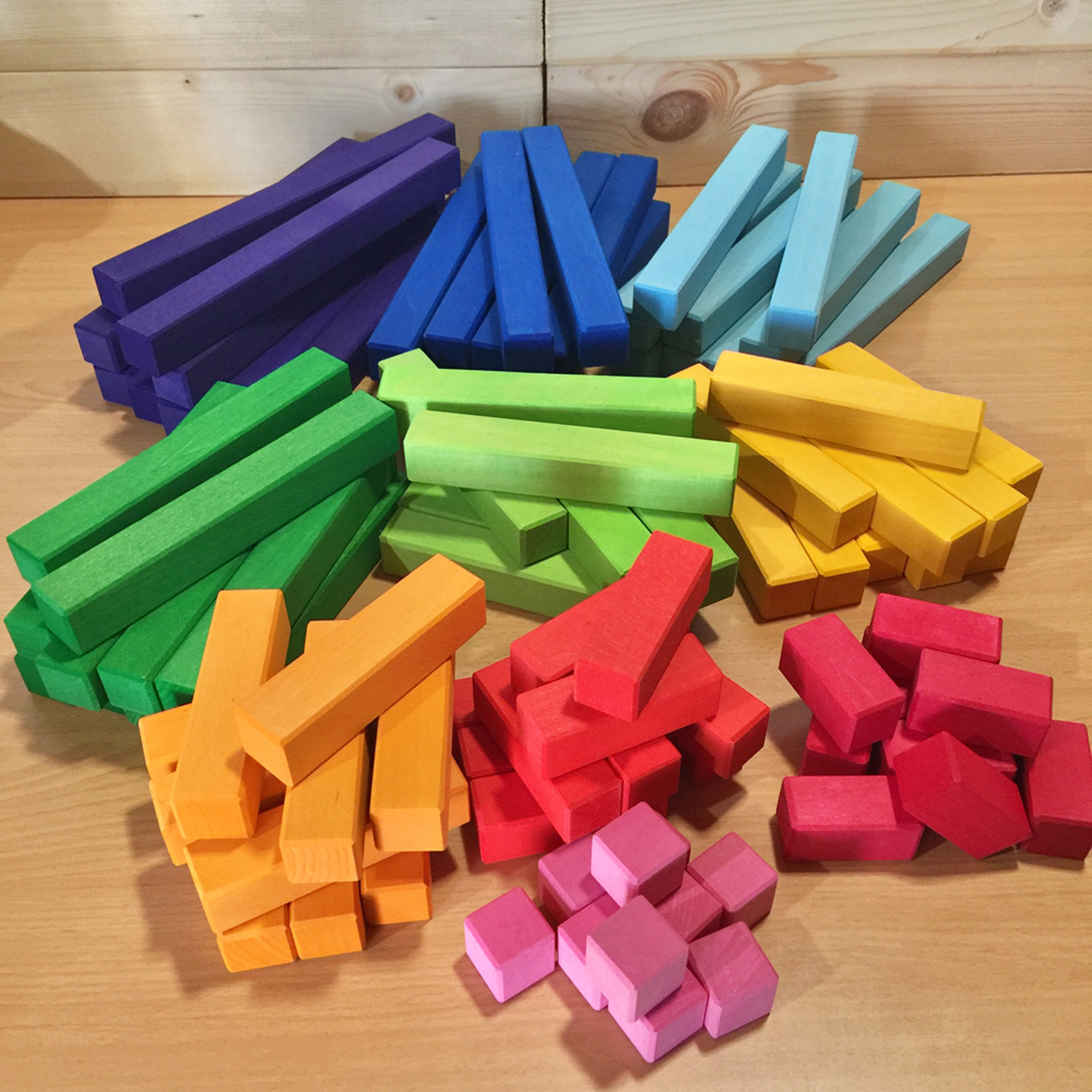Bauspiel Building Step costruzioni in legno 100 pezzi