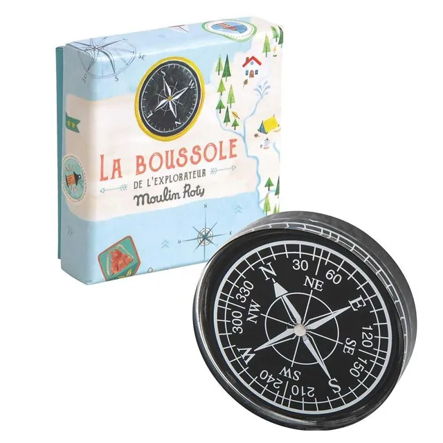 Moulin Roty Le Jardin bussola esploratore 6 cm