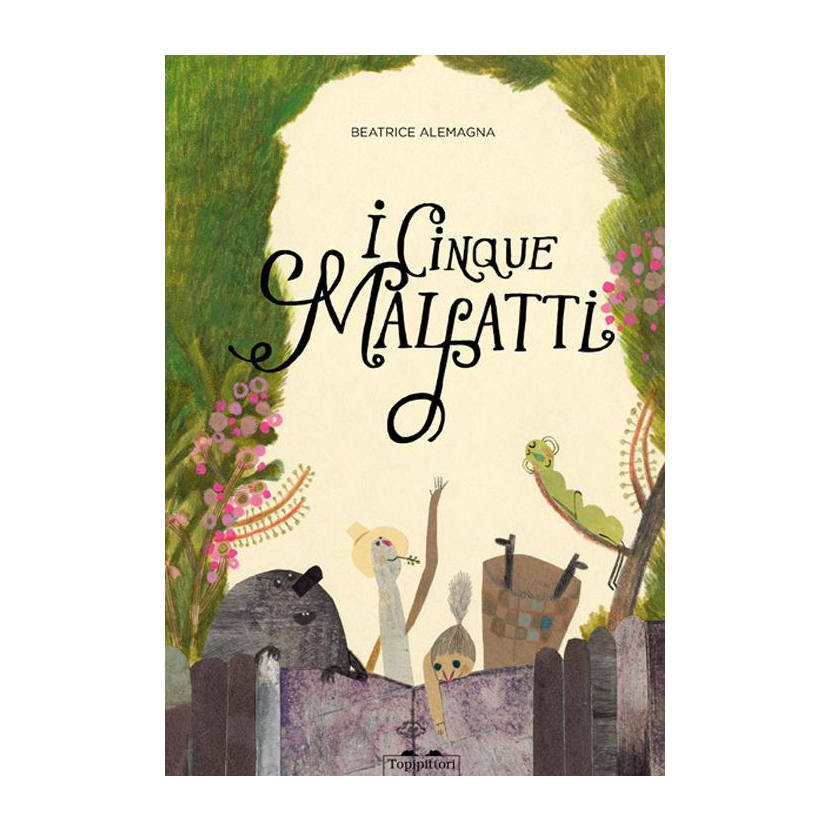 Topipittori I cinque malfatti libro copertina rigida da 4 anni