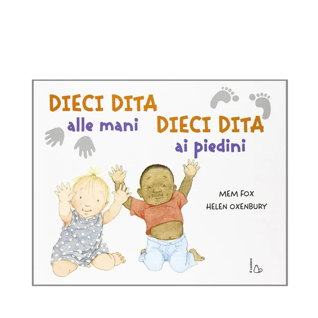 Il Castoro Dieci dita alle mani libro neonati 40 pagine rima