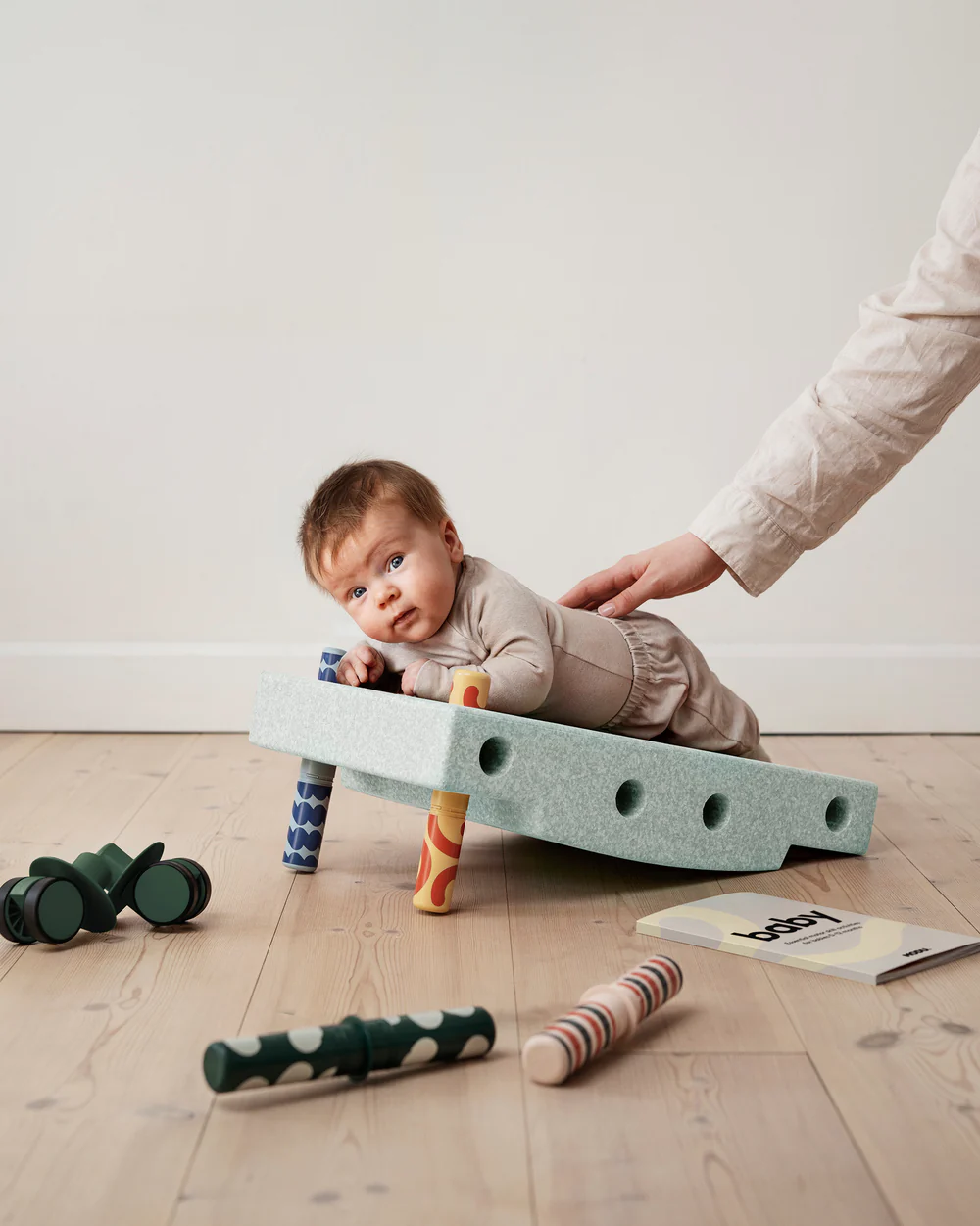 MODU Baby Activity Mint-Forest set costruzioni 10 pezzi