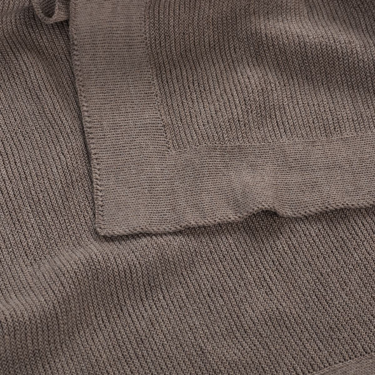 Kico Label Coperta neonato lana merino maglia