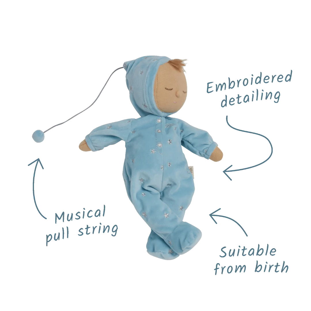 OlliElla Dozy Dinkums Lullaby Leo Bambola Carillon 31 cm