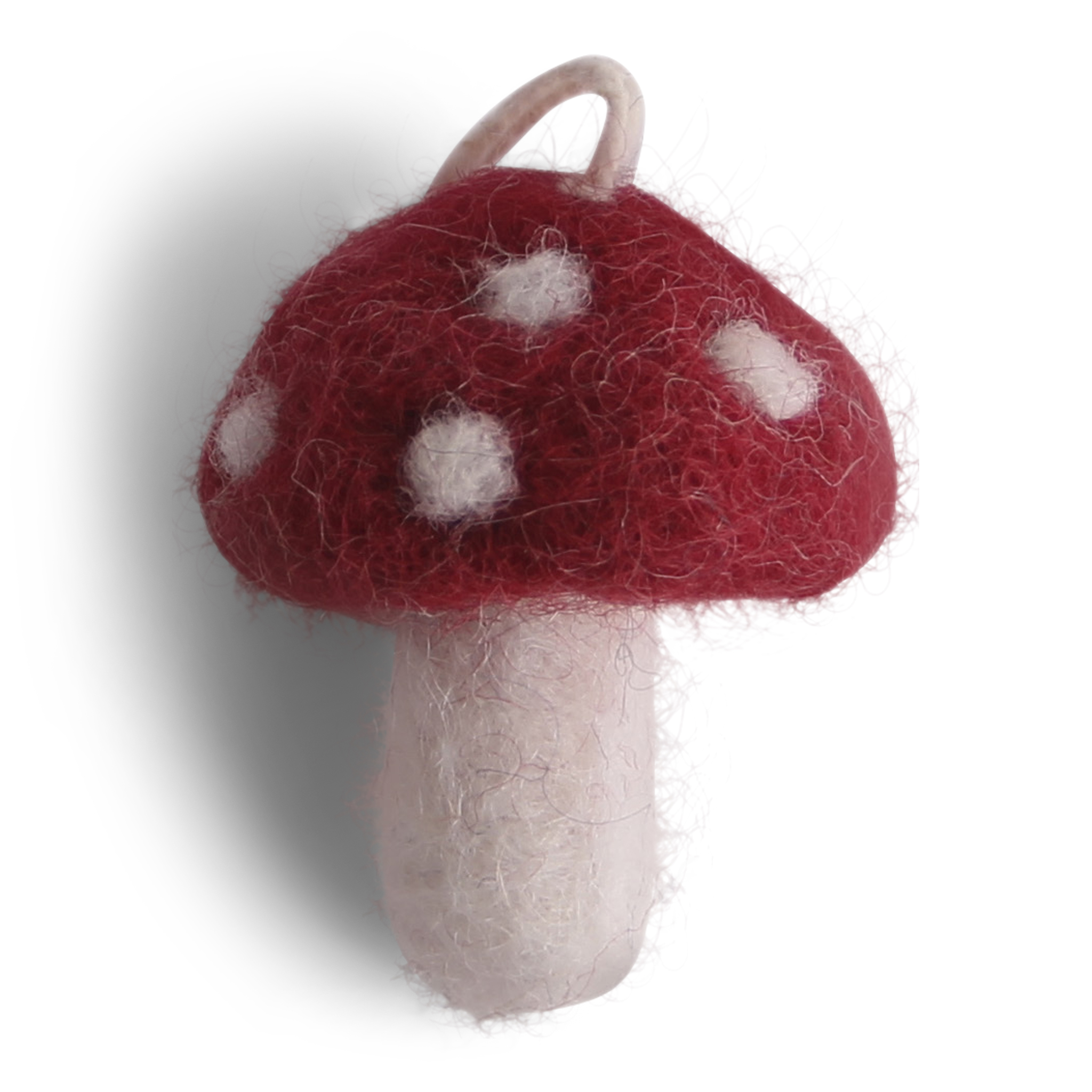 Gry & Sif funghi rossi pendenti feltro set 5 pezzi Natale
