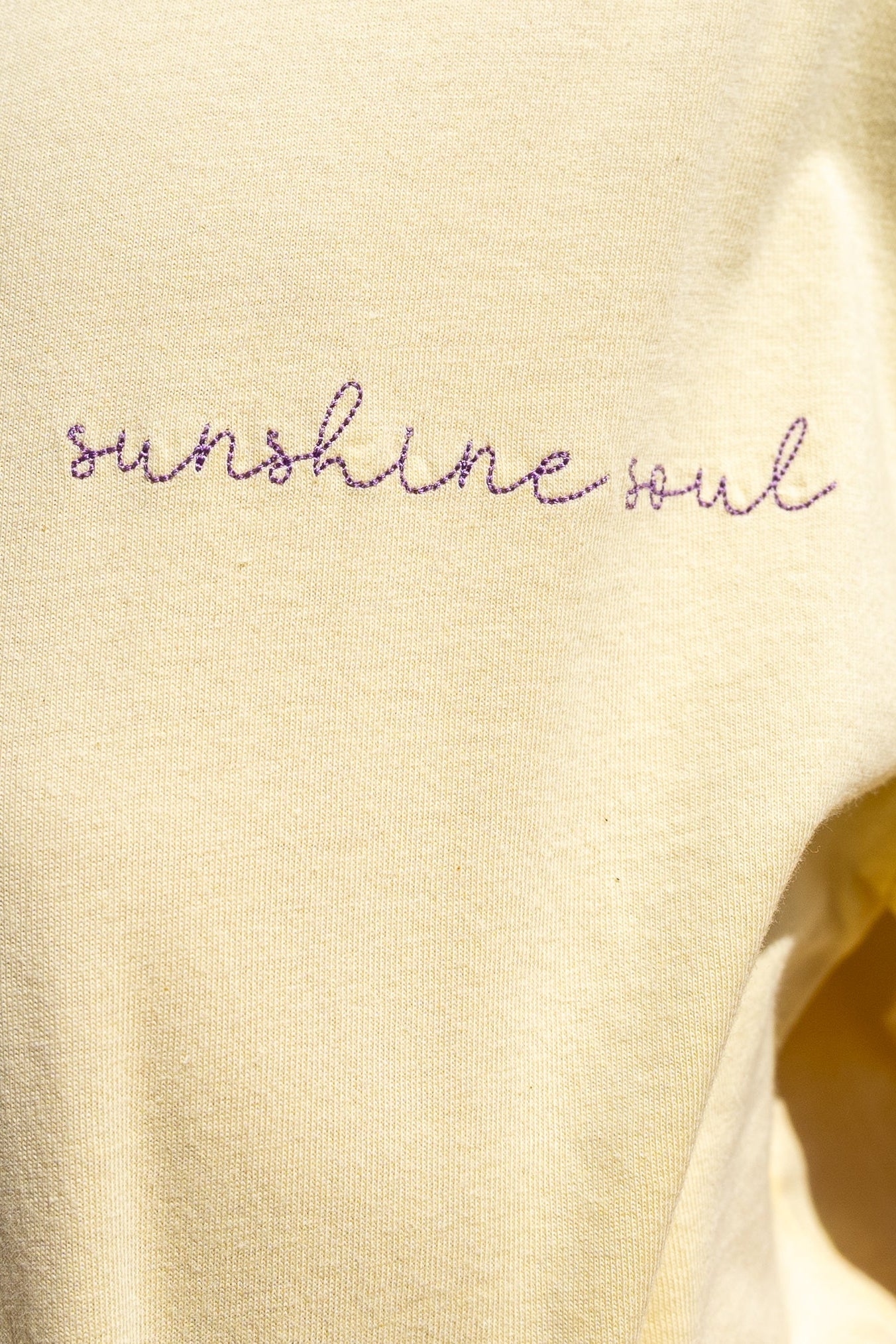 Ella and Rapha Sunshine Soul t-shirt gialla 1-2 anni cotone