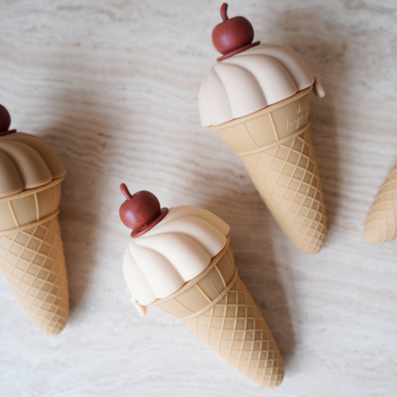 Konges Slojd mini set stampi gelato silicone 4 pezzi