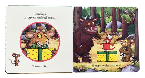 Gruffalò Buon compleanno libro con alette cartonato