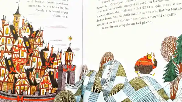 Gribaudo Grumpus libro Natale 176 pagine dai 7 anni