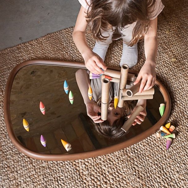 Grapat Baby Sticks personaggi legno 6 pezzi arcobaleno