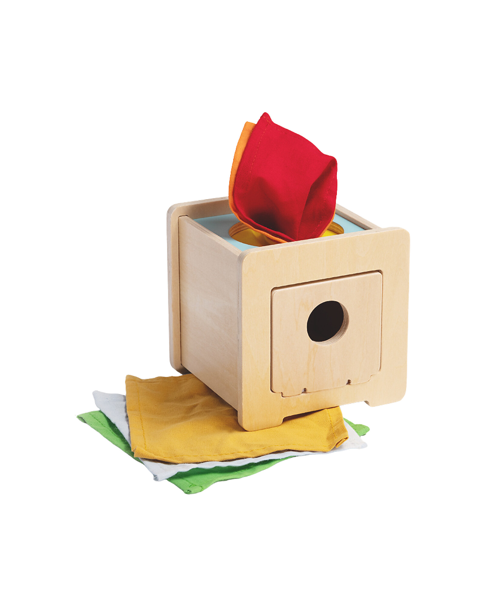 Tooky Toy Scatola Multisensoriale gioco 21 pezzi 0-6 mesi legno