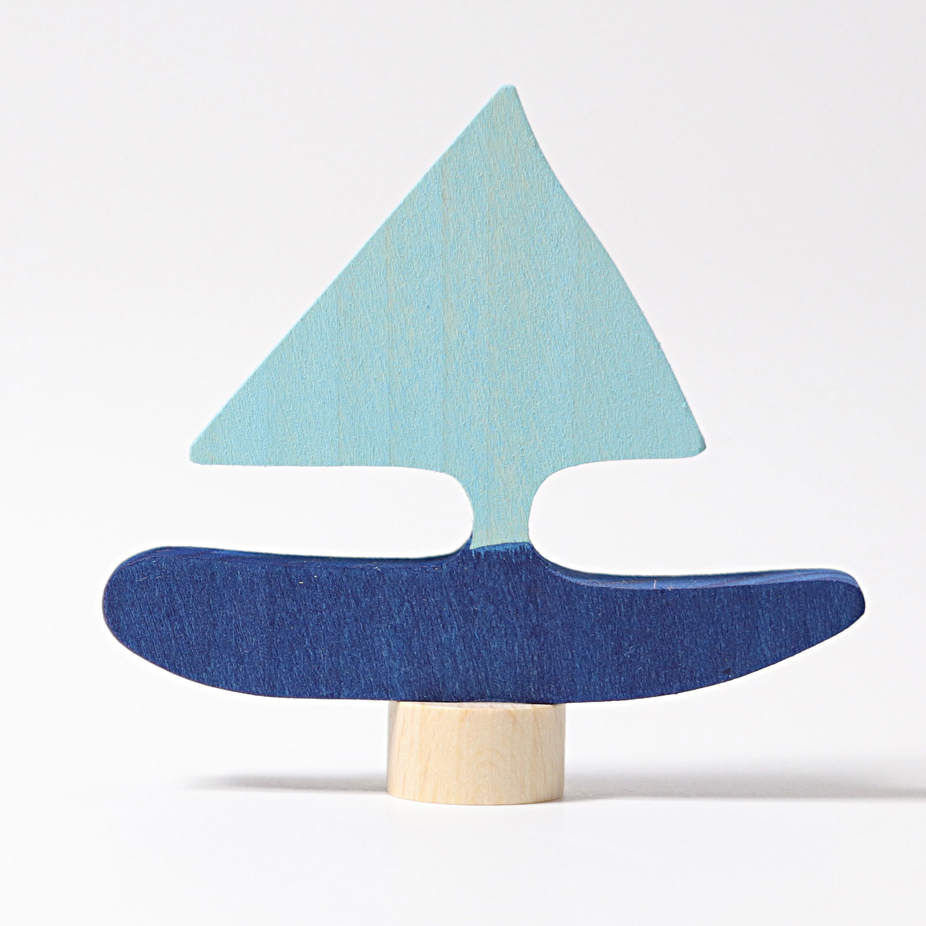 Grimm's Barca figura decorativa in legno H 6 cm