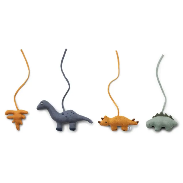 Liewood Dino Friends pendenti palestrina dino mix cotone bio