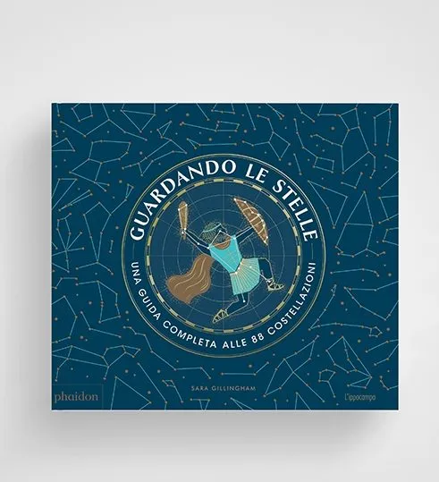 L'Ippocampo Guardando le stelle libro bambini 88 costellazioni cartonato