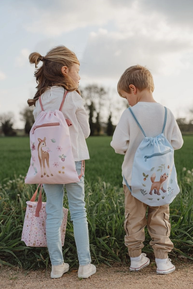 Little Dutch Forest Friends sacca sport impermeabile