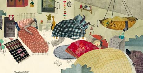 Topipittori I cinque malfatti libro copertina rigida da 4 anni