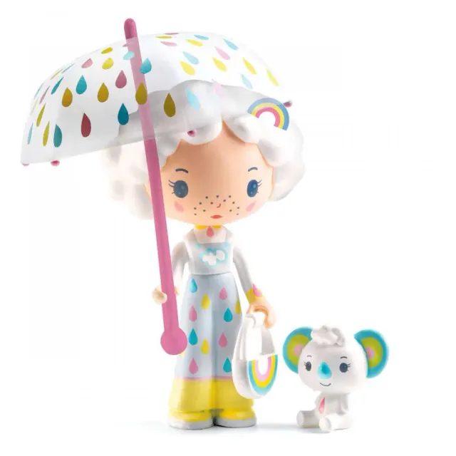 Djeco Tinyly Prunelle & Bianca figura in vinile