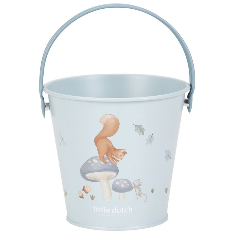 Little Dutch Secchiello Giardinaggio in Metallo Blu