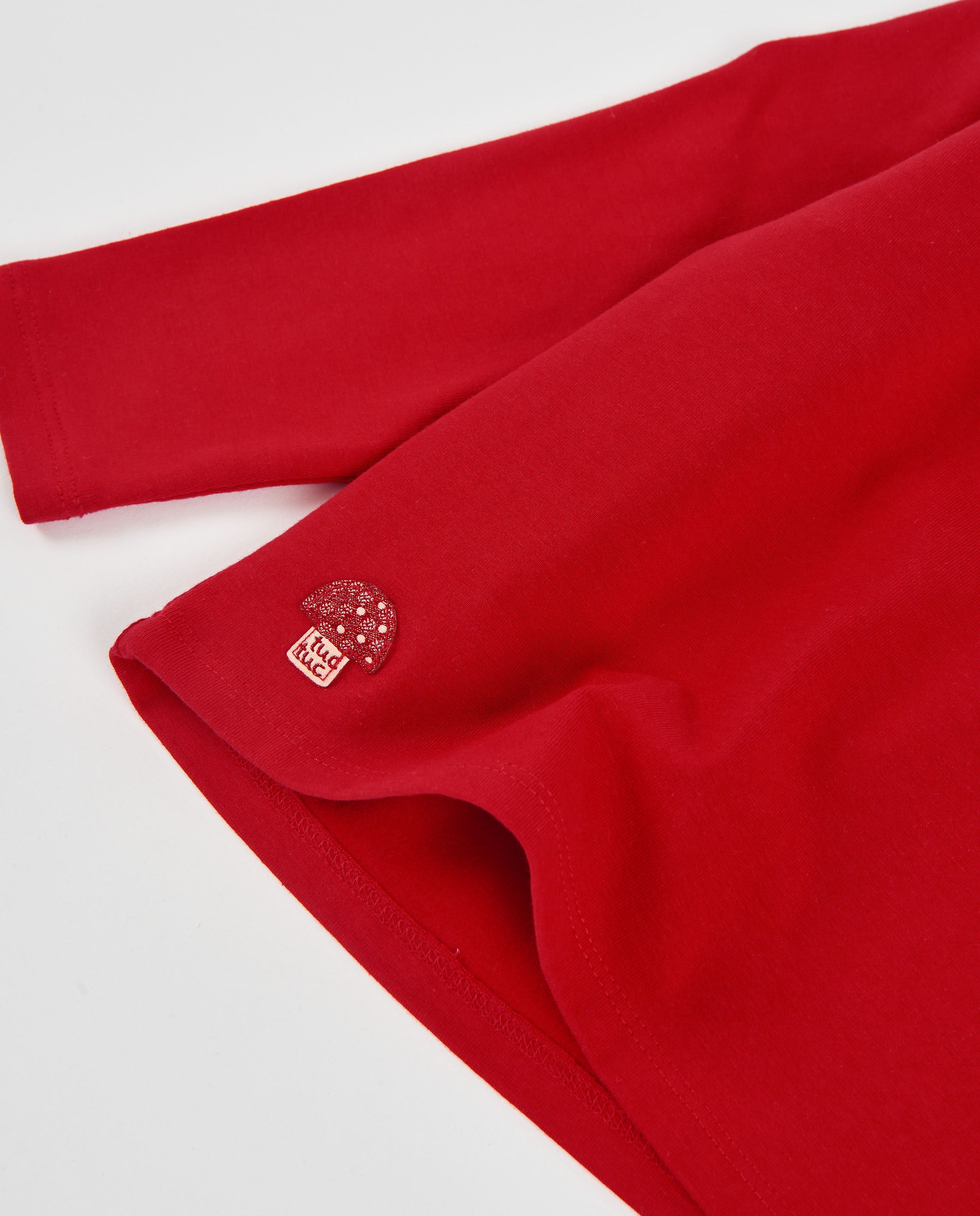 Tuc Tuc maglia bambina manica lunga rossa cuore
