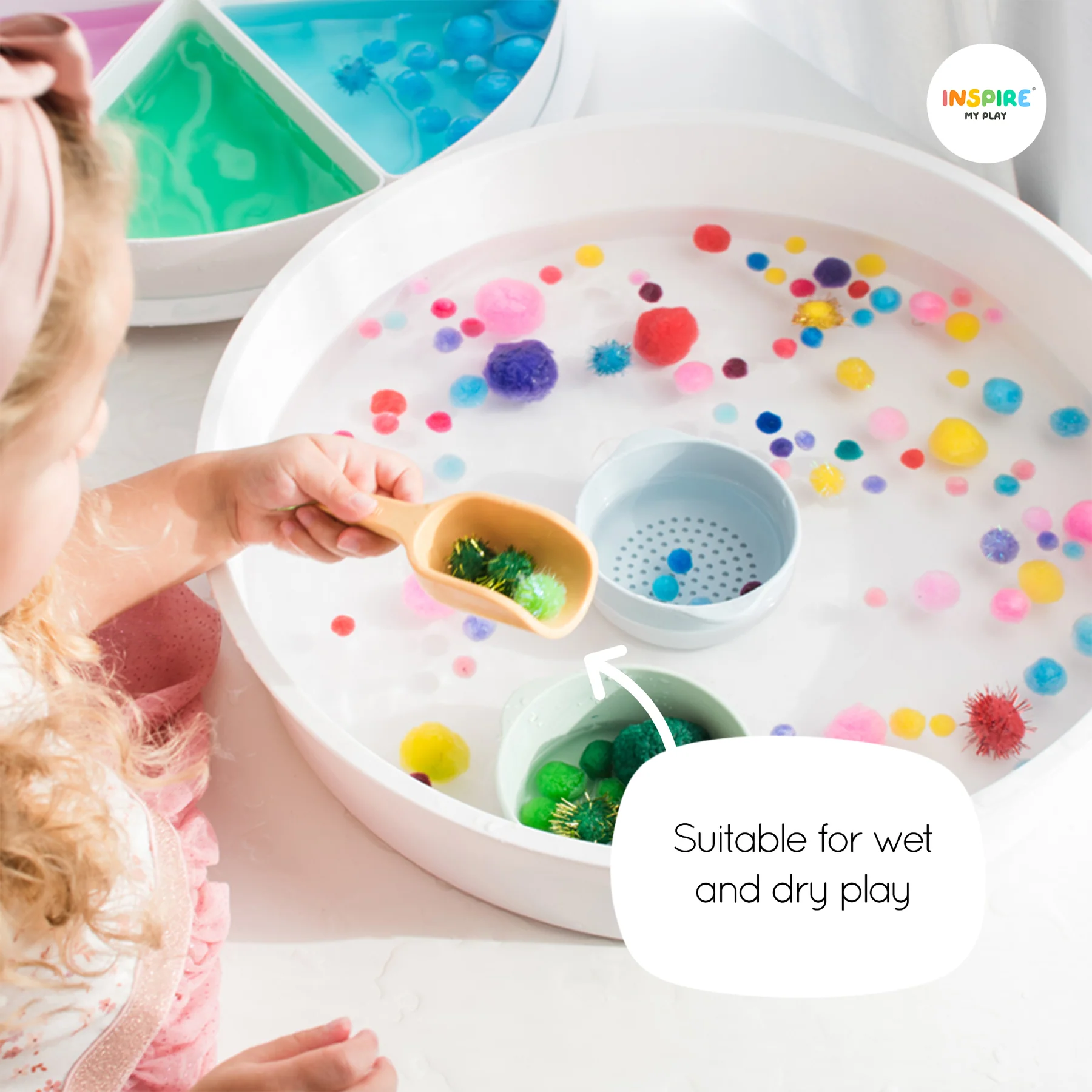 Inspire My Play Mini Palette set 4 palette silicone