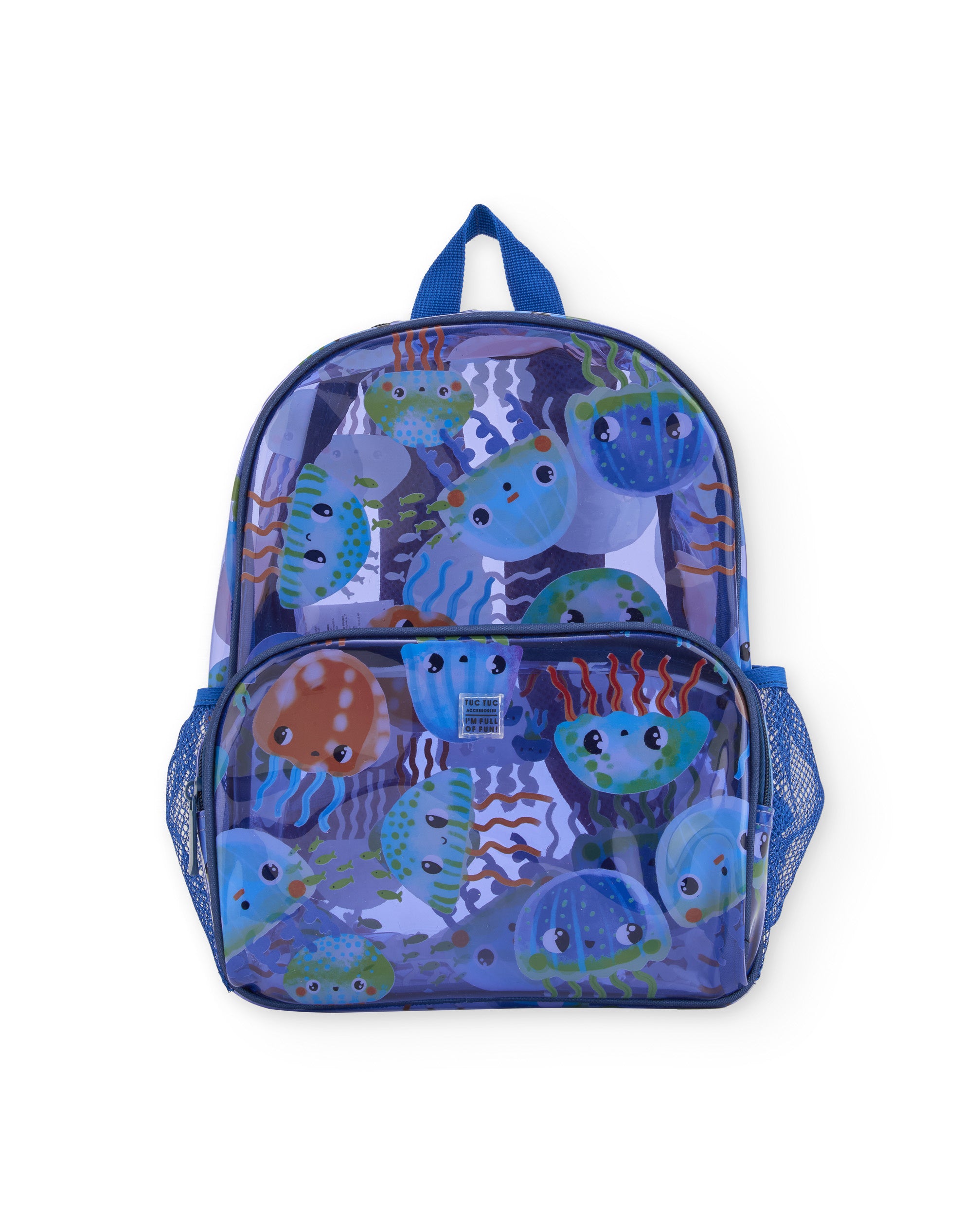 Tuc Tuc Zaino Bambino Blu Meduse Taglia Unica