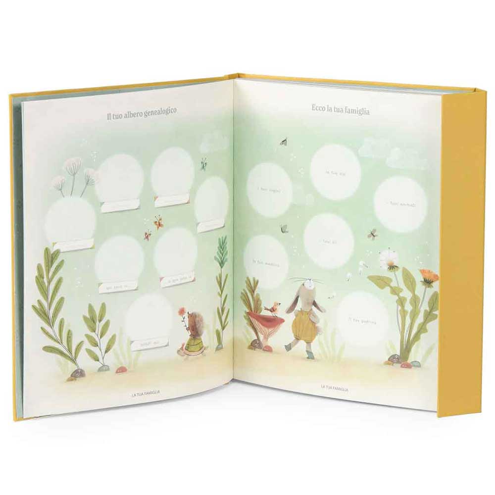 Moulin Roty Trois Petits Lapins libro nascita 19,5 cm