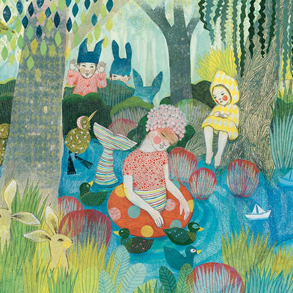 Djeco Gallery River Party puzzle 350 pezzi 97x33 cm