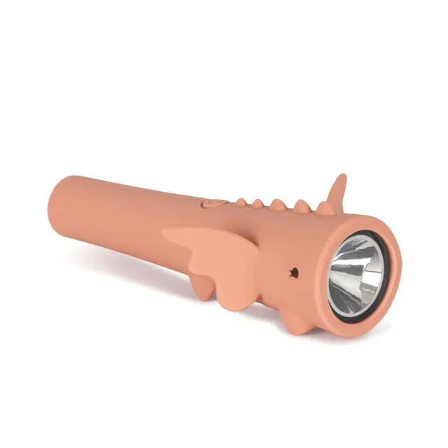 Konges Sløjd Dragon Raspberry torcia notturna silicone ricaricabile