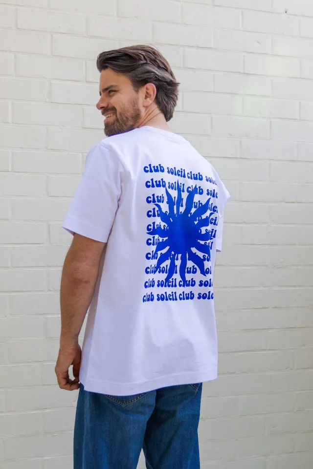 Ella and Rapha Club Soleil t-shirt bianca cotone