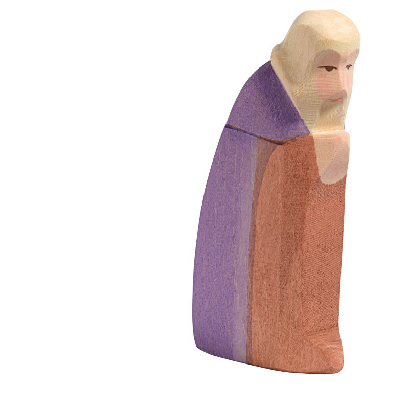 Ostheimer Presepe Diorama set legno 9 pezzi Natività