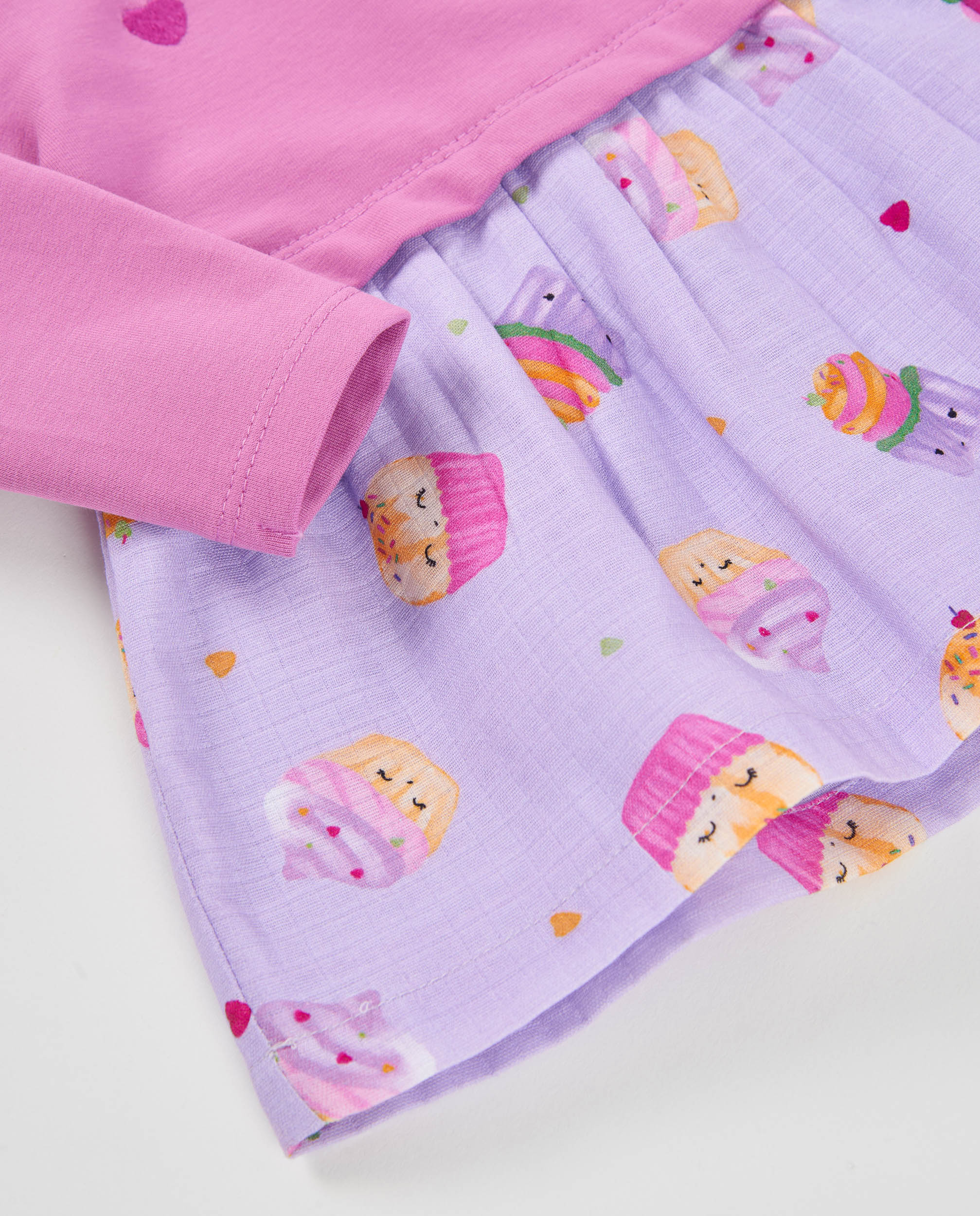 Tuc Tuc Muffins World vestito neonata viola cupcake
