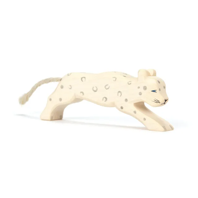 Ostheimer leopardo delle nevi figura legno
