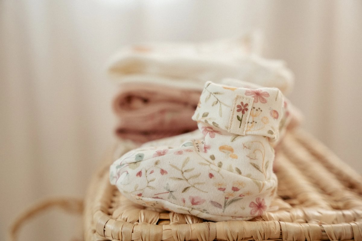 Little Dutch Fairy Garden scarpine neonato cotone