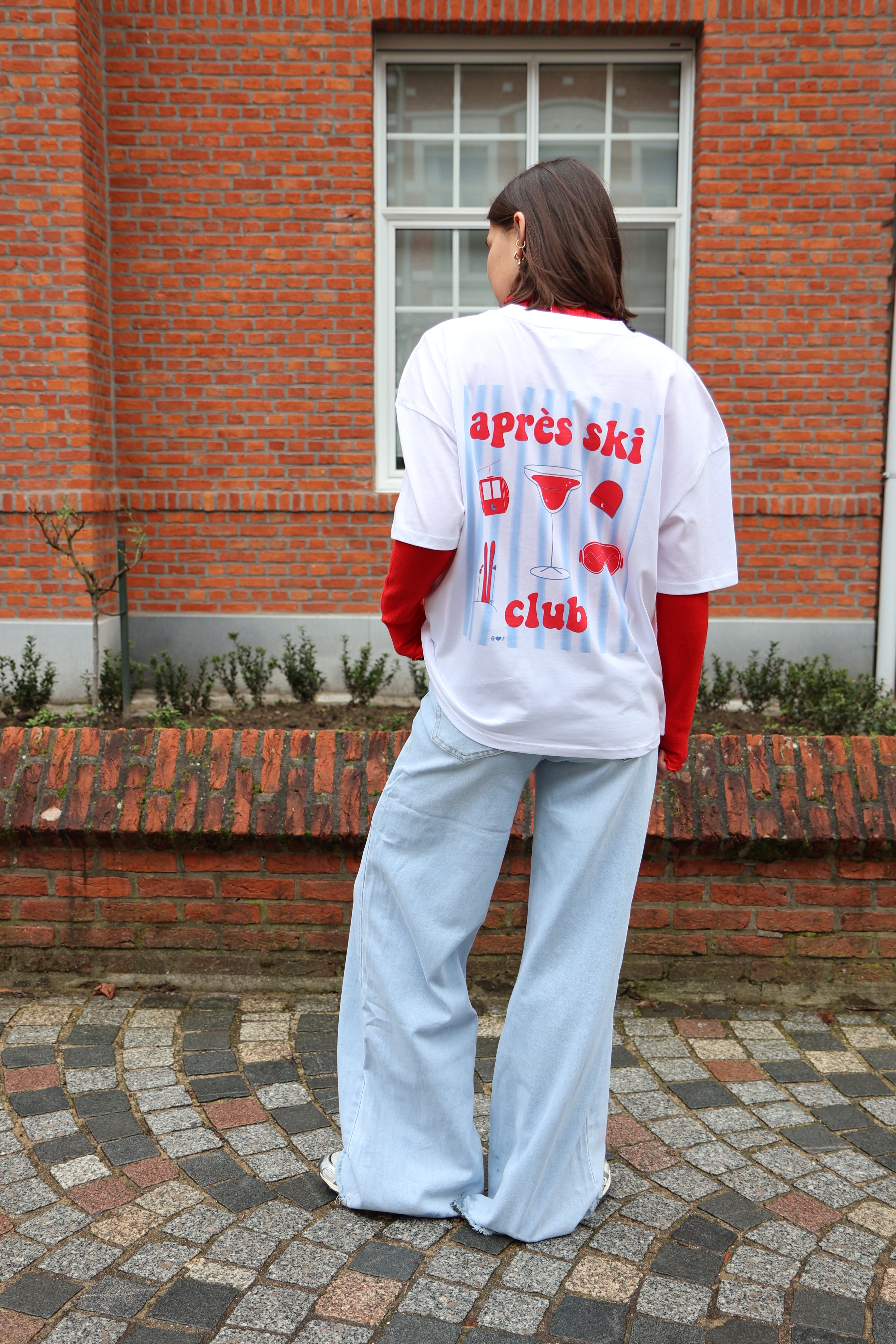 Ella and Rapha Cloudy jeans donna denim chiaro