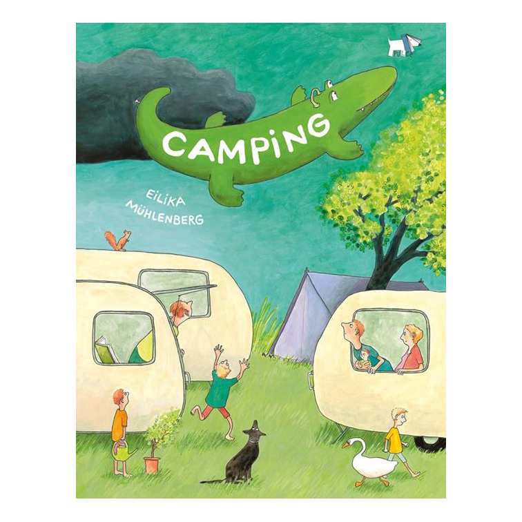 Pulce Edizioni Camping albo illustrato copertina rigida 4 anni