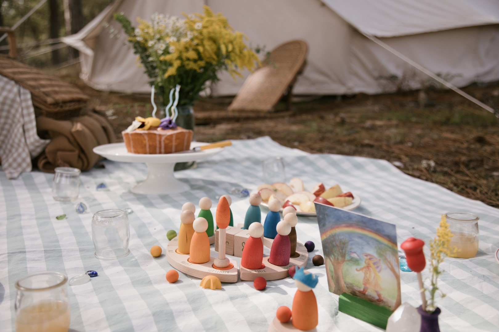 Grapat Your Day set decorazioni compleanno in legno
