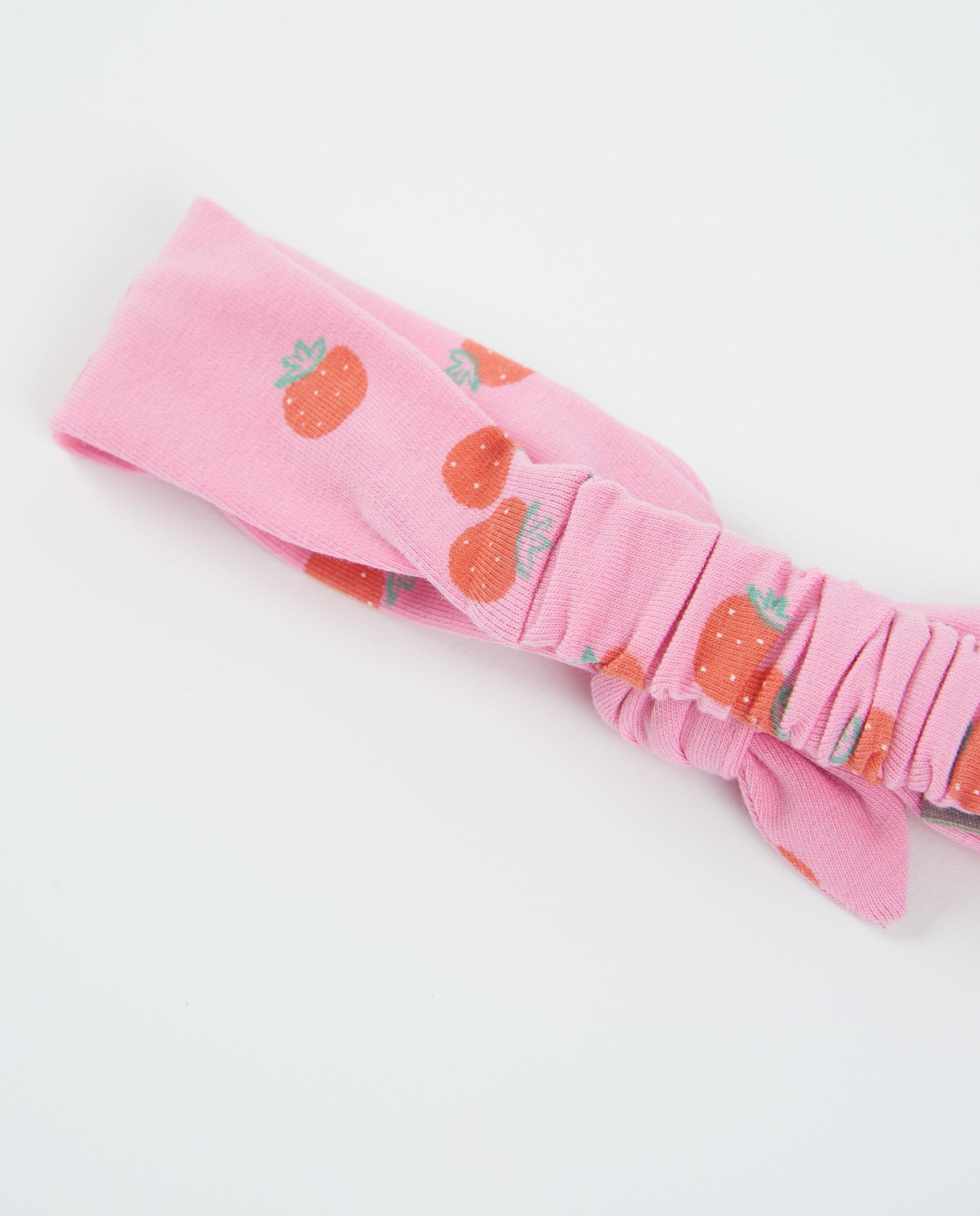 Tuc Tuc fascia neonata nodo rosa taglia unica