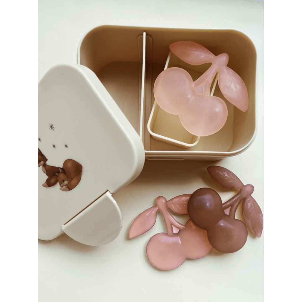 Konges Slojd Foxie lunch box portapranzo con divisorio