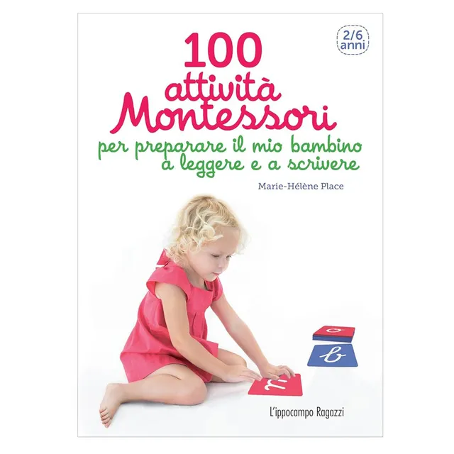 L'Ippocampo Montessori 100 attività libro 2-6 anni leggere