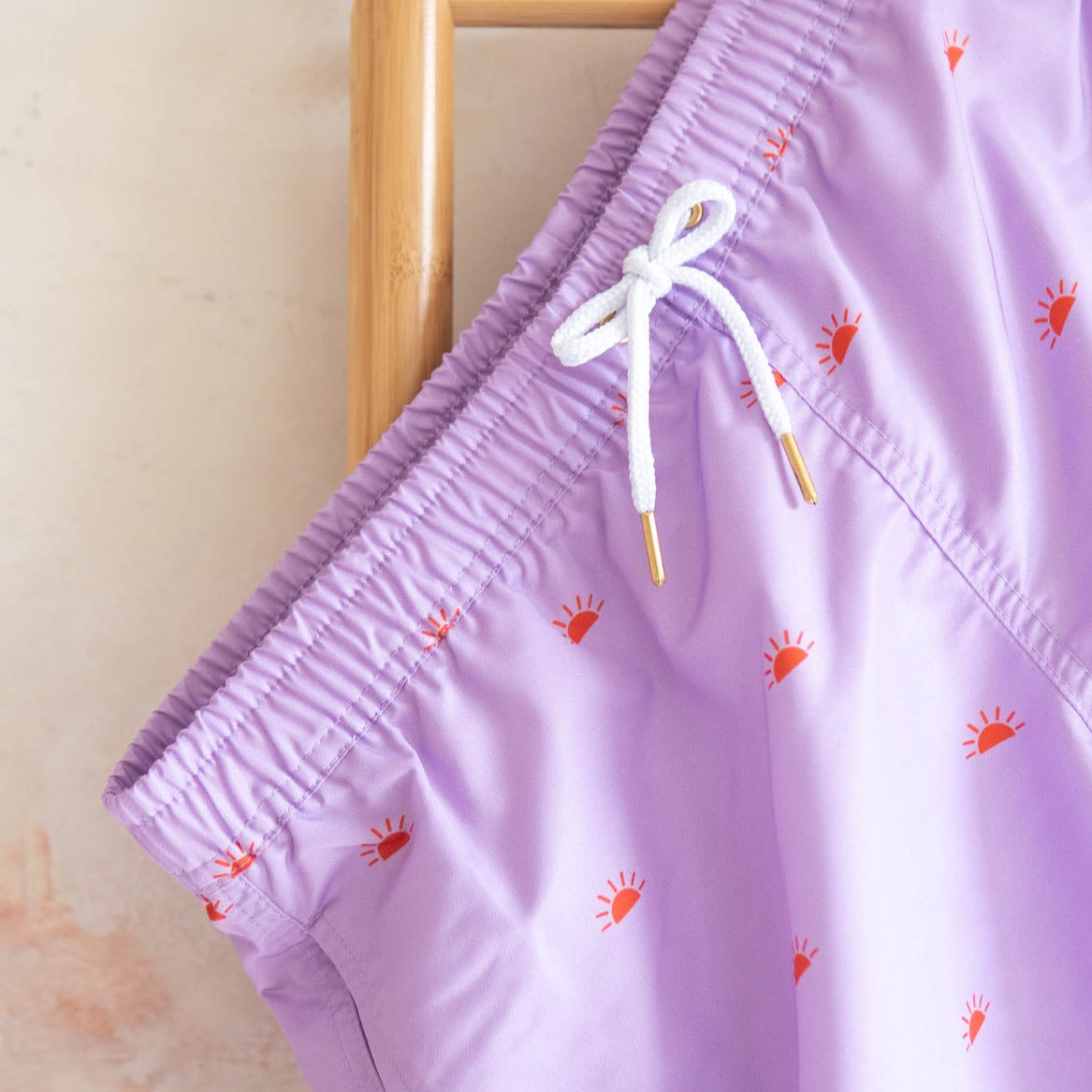 Ella and Rapha Sunny costume uomo lilla UPF 50+