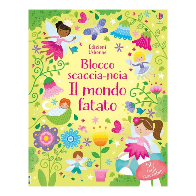 Usborne Il Mondo Fatato Blocco Scaccia Noia Libro Attività 5 Anni