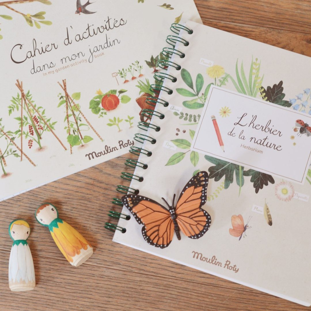 Moulin Roty Le Jardin Erbario Album 22,5 cm Carta