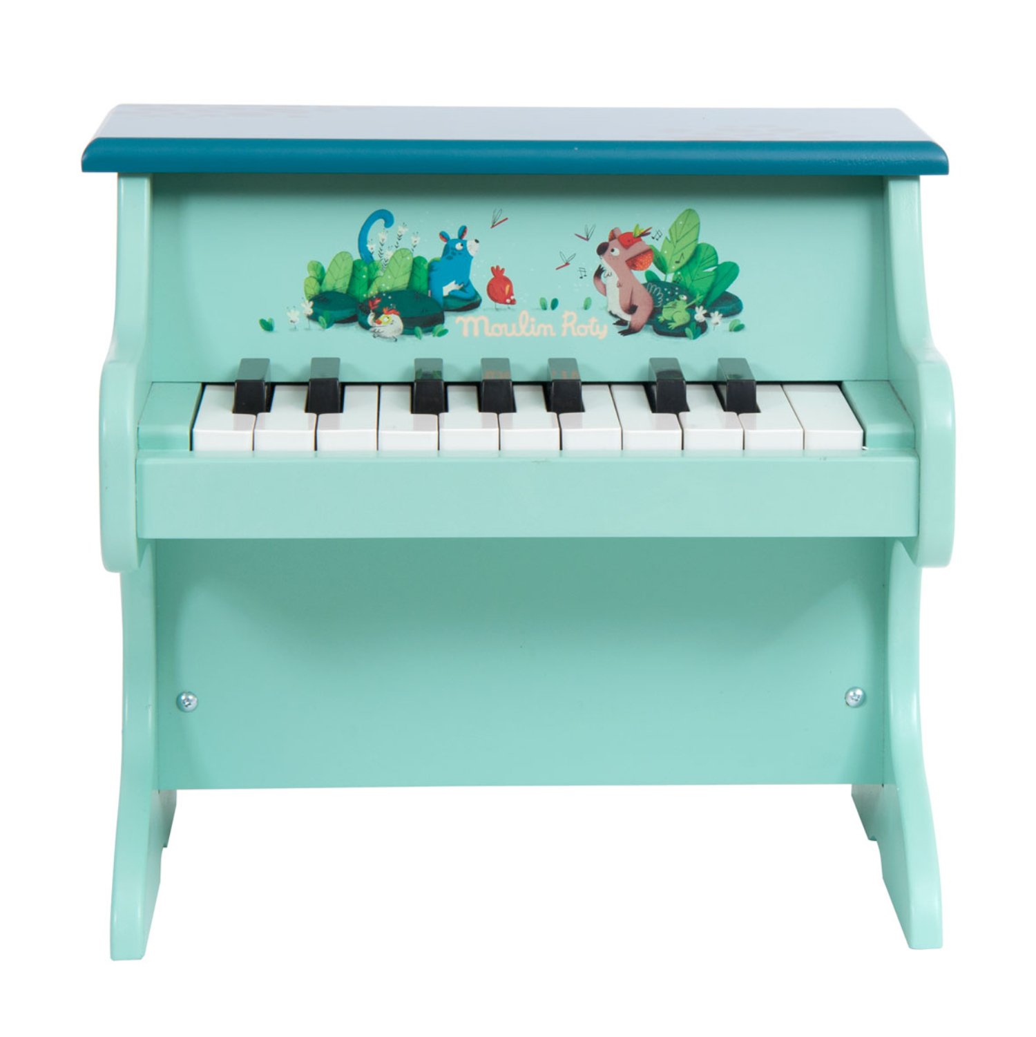 Moulin Roty Dans la Jungle Piano in Legno Meccanico