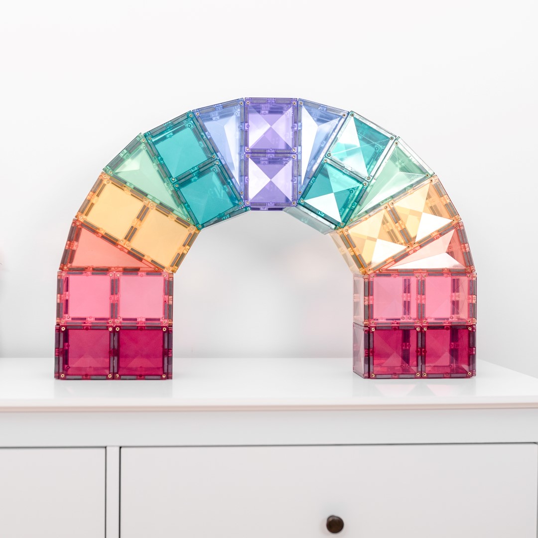 Connetix Pastel Mega Pack 202 pezzi costruzioni magnetiche
