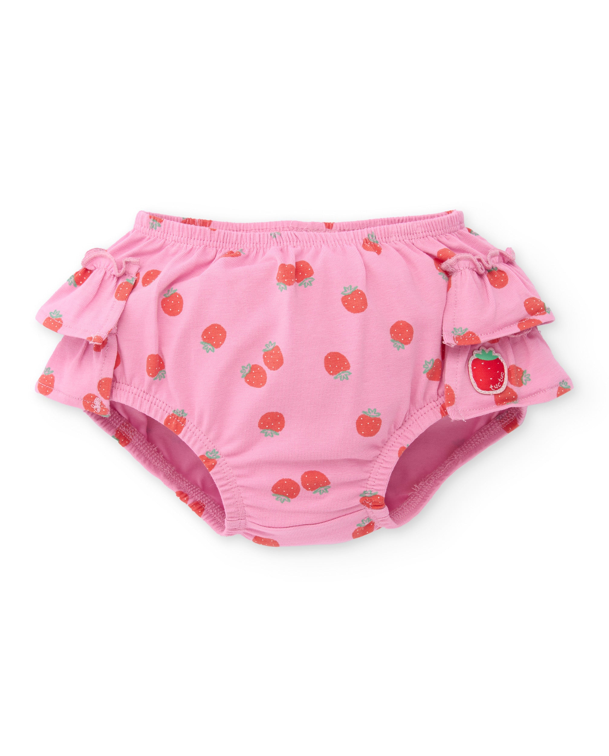 Tuc Tuc completino neonata maglia fragola bianco rosa