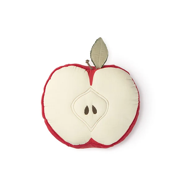 Lorena Canals Apple Cuscino bambini cotone 30 cm